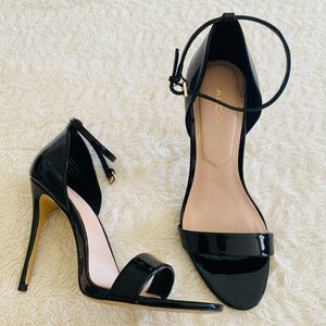 Aldo Black Stilettos (Size 7.5)